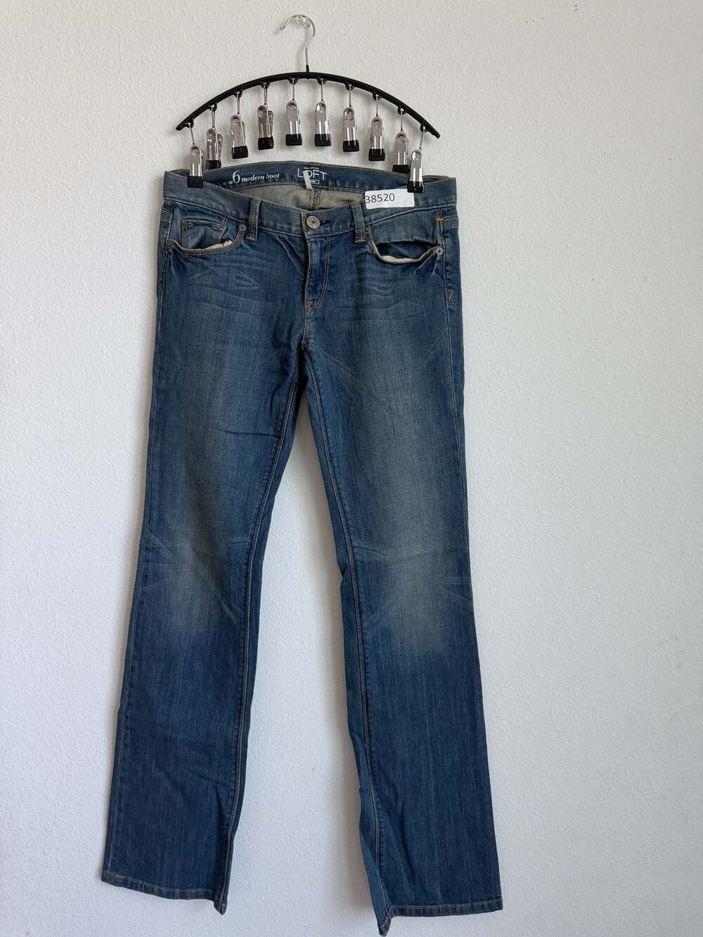 Ann Taylor LOFT Modern Bootcut Denim Blue Jeans Size 28/6